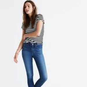 Madewell: 9” High Rise Skinny Jeans